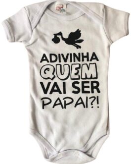 Body Temático Adivinha Quem Vai Ser Papai