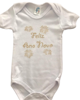 Body Temático Ano Novo Unissex