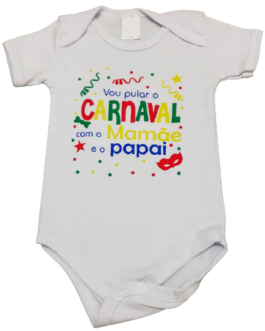 Body Temático Carnaval Unissex