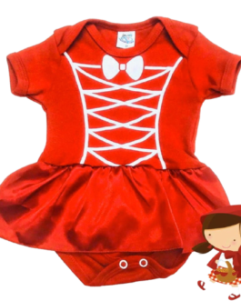 Body Temático Chapeuzinho Vermelho