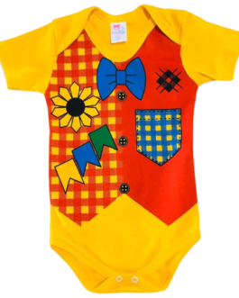 Body Temático Festa Junina Unissex