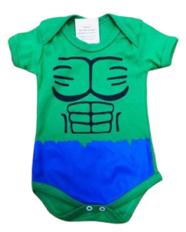 Body Temático Hulk Corpo