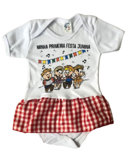 Body Temático Minha Primeira Festa Junina
