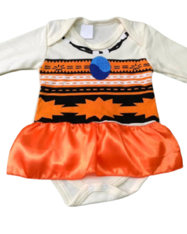 Body Temático Moana Manga Longa