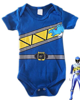 Body Temático Power Rangers Dino Charge Azul