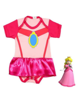 Body Temático Princesa Super Mario