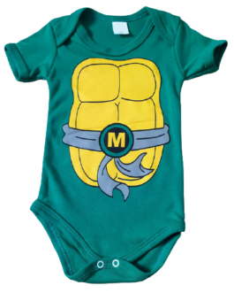 Body Temático Tartatugas Ninja