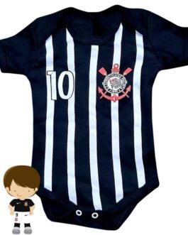 Body Temático Corinthians F.C. Unissex