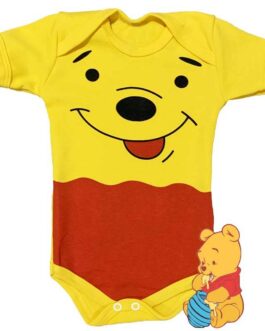 Body Temático Ursinho Puff Rosto