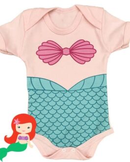 Body Temático Sereia (sem saia)